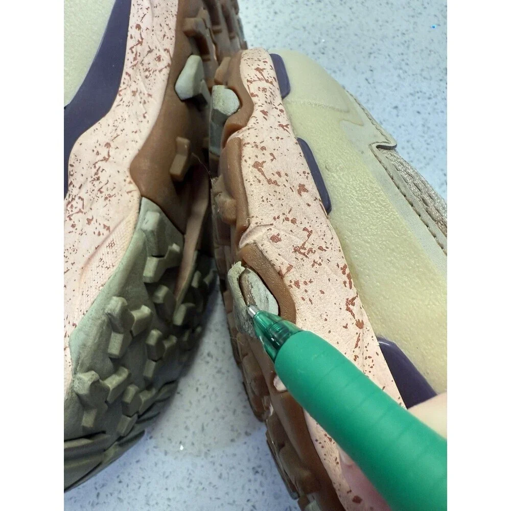 The North Face Vectiv Taraval Hiking Shoe Women's 10.5 Pink Purple Tan Sneakers